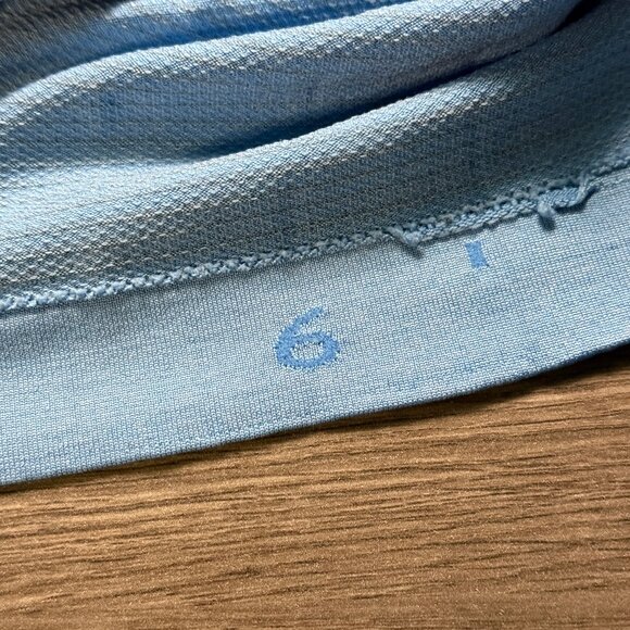 Lululemon Women's Swiftly Tech Long Sleeve Crew - Aqua Smoke Blue - Picture 4 of 7